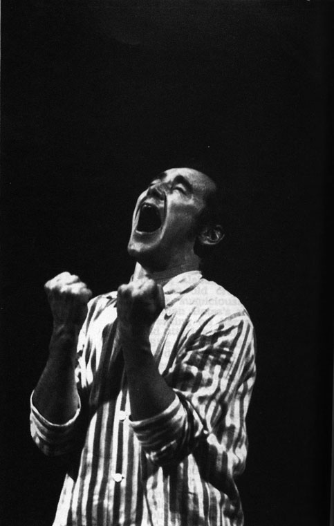 Mark Rylance in Hamlet, Royal Shakespeare Company, directed by Ron Daniels, 1988